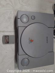 MaxSold Auction: Sony PlayStation (PS1) Console with 2 Controllers & Memory Card - Toronto (Ontario, Canada) PARTNER MANAGED Reseller Online Auction - Queen Street West