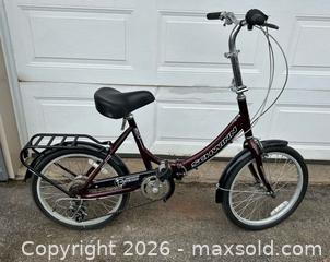 MaxSold Auction: Schwinn Tango 6-Speed Folding Bicycle/ Bike - Burlington (Ontario, Canada) SELLER MANAGED Estate Sale Online Auction - Fairview Street (STORAGE)