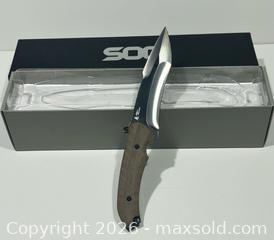 MaxSold Auction: SOG Kiku Large Fixed Blade with Box  - Burlington (Ontario, Canada) SELLER MANAGED Estate Sale Online Auction - Fairview Street (STORAGE)