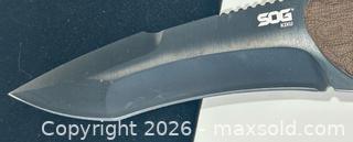 MaxSold Auction: SOG Kiku Large Fixed Blade with Box  - Burlington (Ontario, Canada) SELLER MANAGED Estate Sale Online Auction - Fairview Street (STORAGE)