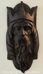 MaxSold Auction: Vintage Cast Iron King Head w/ Crown Wall Hanging  - Burlington (Ontario, Canada) SELLER MANAGED Estate Sale Online Auction - Fairview Street (STORAGE)