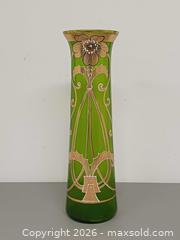 MaxSold Auction: Antique Art Nouveau Art Glass Vase  - Toronto (Ontario, Canada) PARTNER MANAGED Reseller Online Auction - Queen Street West