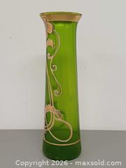 MaxSold Auction: Antique Art Nouveau Art Glass Vase  - Toronto (Ontario, Canada) PARTNER MANAGED Reseller Online Auction - Queen Street West