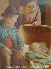 MaxSold Auction: Antique Original Oil Painting on Canvas by English Artist CHAS HUNT Dated 1881 - Toronto (Ontario, Canada) PARTNER MANAGED Reseller Online Auction - Queen Street West