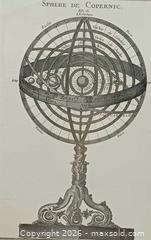MaxSold Auction: Sphere de Copernic Art Print Framed  - Toronto (Ontario, Canada) PARTNER MANAGED Reseller Online Auction - Queen Street West