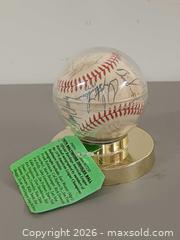 MaxSold Auction: Vintage 1979 American League Championship Autograph Baseball  - Toronto (Ontario, Canada) PARTNER MANAGED Reseller Online Auction - Queen Street West