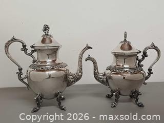 MaxSold Auction: Vintage 6 Pcs Silverplated Tea & Coffee Set English Marks - Toronto (Ontario, Canada) PARTNER MANAGED Reseller Online Auction - Queen Street West