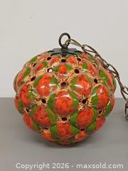 MaxSold Auction: Vintage MCM Ceramic Hanging Pendant Light Fixture - Toronto (Ontario, Canada) PARTNER MANAGED Reseller Online Auction - Queen Street West