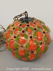 MaxSold Auction: Vintage MCM Ceramic Hanging Pendant Light Fixture - Toronto (Ontario, Canada) PARTNER MANAGED Reseller Online Auction - Queen Street West