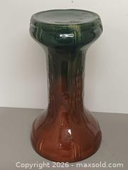 MaxSold Auction: Vintage Pottery Jardiniere Stand  - Toronto (Ontario, Canada) PARTNER MANAGED Reseller Online Auction - Queen Street West