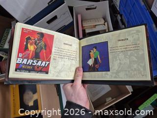 MaxSold Auction: Raj Kapoor Tribute Hardcover Art Book  - Toronto (Ontario, Canada) SELLER MANAGED Reseller Online Auction -  Cranfield Road.