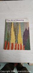 MaxSold Auction: The Art of Weaving — Else Regensteiner, Paperback - Toronto (Ontario, Canada) SELLER MANAGED Reseller Online Auction -  Cranfield Road.