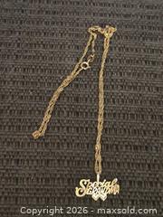 MaxSold Auction: 14k gold sweet grandma pendant and necklace  - Phoenix (Arizona, USA) PARTNER MANAGED Downsizing Online Auction - West Northern Avenue (STORAGE)