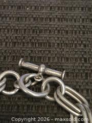 MaxSold Auction: Heavy sterling silver bracelet  - Phoenix (Arizona, USA) PARTNER MANAGED Downsizing Online Auction - West Northern Avenue (STORAGE)