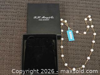 MaxSold Auction: Very pretty new wuth tags 14k beads and pearl necklace  - Phoenix (Arizona, USA) PARTNER MANAGED Downsizing Online Auction - West Northern Avenue (STORAGE)