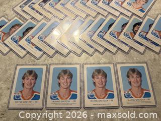 MaxSold Auction:  1982-1983 Vintage Edmonton Oilers Red Rooster complete (30cards) - Red Deer (Alberta, Canada) SELLER MANAGED Downsizing Online Auction - Dempsey Street