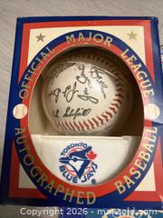 MaxSold Auction: Blue Jays collectors lot - mostly 90s era - Red Deer (Alberta, Canada) SELLER MANAGED Downsizing Online Auction - Dempsey Street