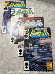 MaxSold Auction: Limited series! The Punisher by 1985 Marcel - Red Deer (Alberta, Canada) SELLER MANAGED Downsizing Online Auction - Dempsey Street
