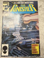 MaxSold Auction: Limited series! The Punisher by 1985 Marcel - Red Deer (Alberta, Canada) SELLER MANAGED Downsizing Online Auction - Dempsey Street