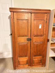 MaxSold Auction: Antique Farmhouse-style Cupboard - Oakville (Ontario, Canada) PARTNER MANAGED Downsizing Online Auction - All Saints Crescent
