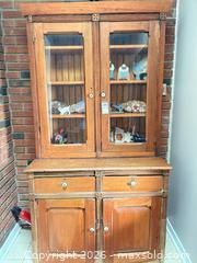 MaxSold Auction: Antique Pine Victorian Stepback Hutch - Oakville (Ontario, Canada) PARTNER MANAGED Downsizing Online Auction - All Saints Crescent