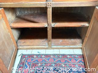 MaxSold Auction: Antique Pine Victorian Stepback Hutch - Oakville (Ontario, Canada) PARTNER MANAGED Downsizing Online Auction - All Saints Crescent