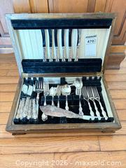 MaxSold Auction: Birks Regency Silver-plated Flatware with Storage Chest - Oakville (Ontario, Canada) PARTNER MANAGED Downsizing Online Auction - All Saints Crescent