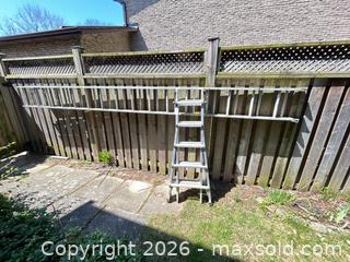 MaxSold Auction: Cosco Portable Folding Step Ladder & Extendable Ladder - Oakville (Ontario, Canada) PARTNER MANAGED Downsizing Online Auction - All Saints Crescent