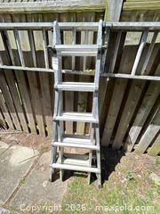 MaxSold Auction: Cosco Portable Folding Step Ladder & Extendable Ladder - Oakville (Ontario, Canada) PARTNER MANAGED Downsizing Online Auction - All Saints Crescent