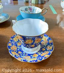 MaxSold Auction: Fine Bone China Teacups With Matching Saucers: Royal Albert, Aynsley & Paragon - Oakville (Ontario, Canada) PARTNER MANAGED Downsizing Online Auction - All Saints Crescent