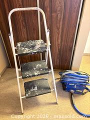 MaxSold Auction: Fuji Mini-Mite Portable Sprayer & Step Ladder - Oakville (Ontario, Canada) PARTNER MANAGED Downsizing Online Auction - All Saints Crescent