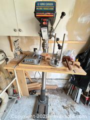 MaxSold Auction: King Canada Drill Press - Oakville (Ontario, Canada) PARTNER MANAGED Downsizing Online Auction - All Saints Crescent