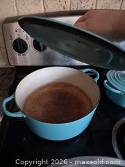 MaxSold Auction: Le Creuset Cookware, Marcato Pasta Maker, Broil King Stainless Steel Chicken Roaster - Oakville (Ontario, Canada) PARTNER MANAGED Downsizing Online Auction - All Saints Crescent