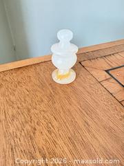 MaxSold Auction: Vintage-style Wooden Chess Table with Marble / Stone Playing Pieces - Oakville (Ontario, Canada) PARTNER MANAGED Downsizing Online Auction - All Saints Crescent