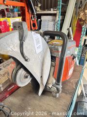 MaxSold Auction: Husqvarna K770 14" Gas Power Cutter.  - King (Ontario, Canada) PARTNER MANAGED Downsizing Online Auction - Graham Sideroad
