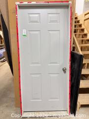 MaxSold Auction: Prehung Steel Door - King (Ontario, Canada) PARTNER MANAGED Downsizing Online Auction - Graham Sideroad