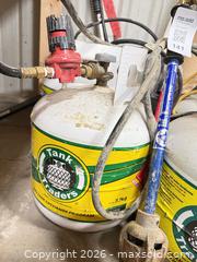 MaxSold Auction: Propane Tanks with Torch - King (Ontario, Canada) PARTNER MANAGED Downsizing Online Auction - Graham Sideroad