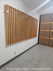 MaxSold Auction: Custom wood sound diffusers for Music Studio - San Jose (California, USA) SELLER MANAGED Downsizing Online Auction - Little Orchard Street