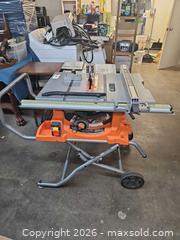 MaxSold Auction: Ridgid TS - UV Table Saw Utility Vehicle - San Jose (California, USA) SELLER MANAGED Downsizing Online Auction - Little Orchard Street