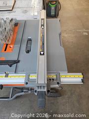 MaxSold Auction: Ridgid TS - UV Table Saw Utility Vehicle - San Jose (California, USA) SELLER MANAGED Downsizing Online Auction - Little Orchard Street