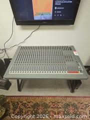 MaxSold Auction: Soundcraft spirit studio live/recording board - San Jose (California, USA) SELLER MANAGED Downsizing Online Auction - Little Orchard Street