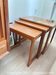 MaxSold Auction: MCM Nesting Tables C - Markham (Ontario, Canada) Estate Sale Online Auction - Anna Russell Way (CONDO)