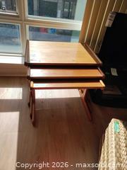 MaxSold Auction: MCM Teak Nesting Tables D - Markham (Ontario, Canada) Estate Sale Online Auction - Anna Russell Way (CONDO)