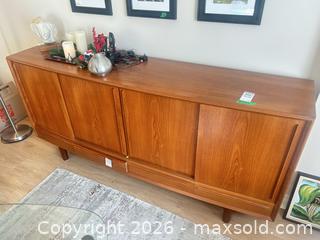 MaxSold Auction: MCM Teak Sideboard D - Markham (Ontario, Canada) Estate Sale Online Auction - Anna Russell Way (CONDO)