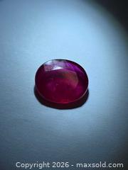 MaxSold Auction: Natural blood red Ruby - Mississauga (Ontario, Canada) PARTNER MANAGED Reseller Online Auction - Southgateway Road