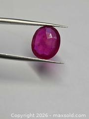 MaxSold Auction: Natural blood red Ruby - Mississauga (Ontario, Canada) PARTNER MANAGED Reseller Online Auction - Southgateway Road