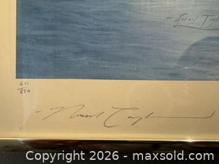 MaxSold Auction: Framed and signed print by Robert Taylor titled "Coming Home Together" - Toronto (Ontario, Canada) SELLER MANAGED Reseller Online Auction - Kempsell Crescent