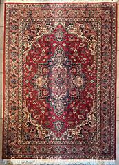 MaxSold Auction: Karashah Heriz rug - made in France - Toronto (Ontario, Canada) SELLER MANAGED Reseller Online Auction - Kempsell Crescent