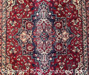 MaxSold Auction: Karashah Heriz rug - made in France - Toronto (Ontario, Canada) SELLER MANAGED Reseller Online Auction - Kempsell Crescent