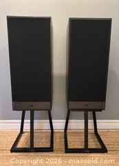 MaxSold Auction: PSB Speakers with stands - Toronto (Ontario, Canada) SELLER MANAGED Reseller Online Auction - Kempsell Crescent